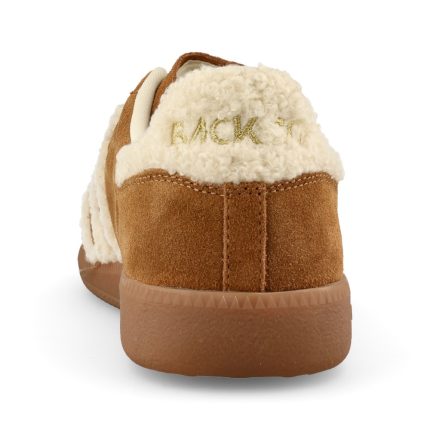 Back 70 Ladies Cloud 601 Laced Trainer in Tan