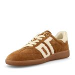 Back 70 Ladies Cloud 601 Laced Trainer in Tan