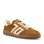 Back 70 Ladies Cloud 601 Laced Trainer in Tan
