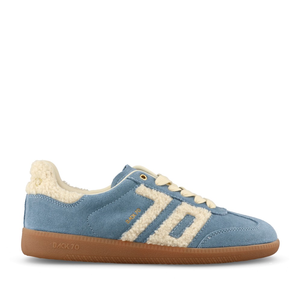 Back 70 Ladies Cloud 607 Laced Trainer in Blue Back 70 Ladies Cloud 607 Laced Trainer in Blue