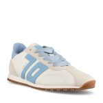 Back 70 Ladies Laced Trainer in Sky Blue