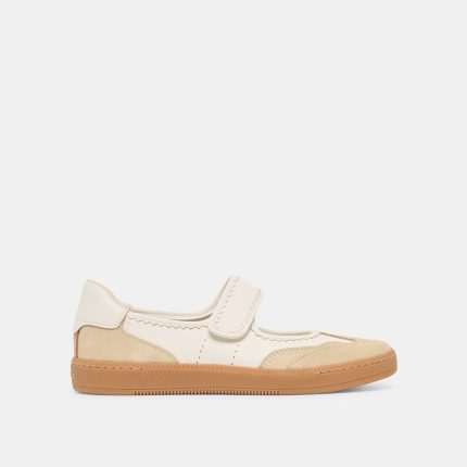 Dolce Vita Nanet Sneakers Ivory Multi Leather