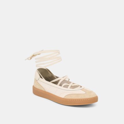 Dolce Vita Nyomie Sneakers Ivory Multi Leather