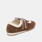 Dolce Vita Swan Sneakers DK Brown Suede