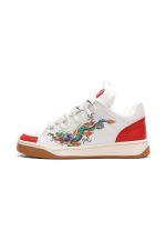 Ed Hardy Mens Hardflip Low - Dragons Sneaker White