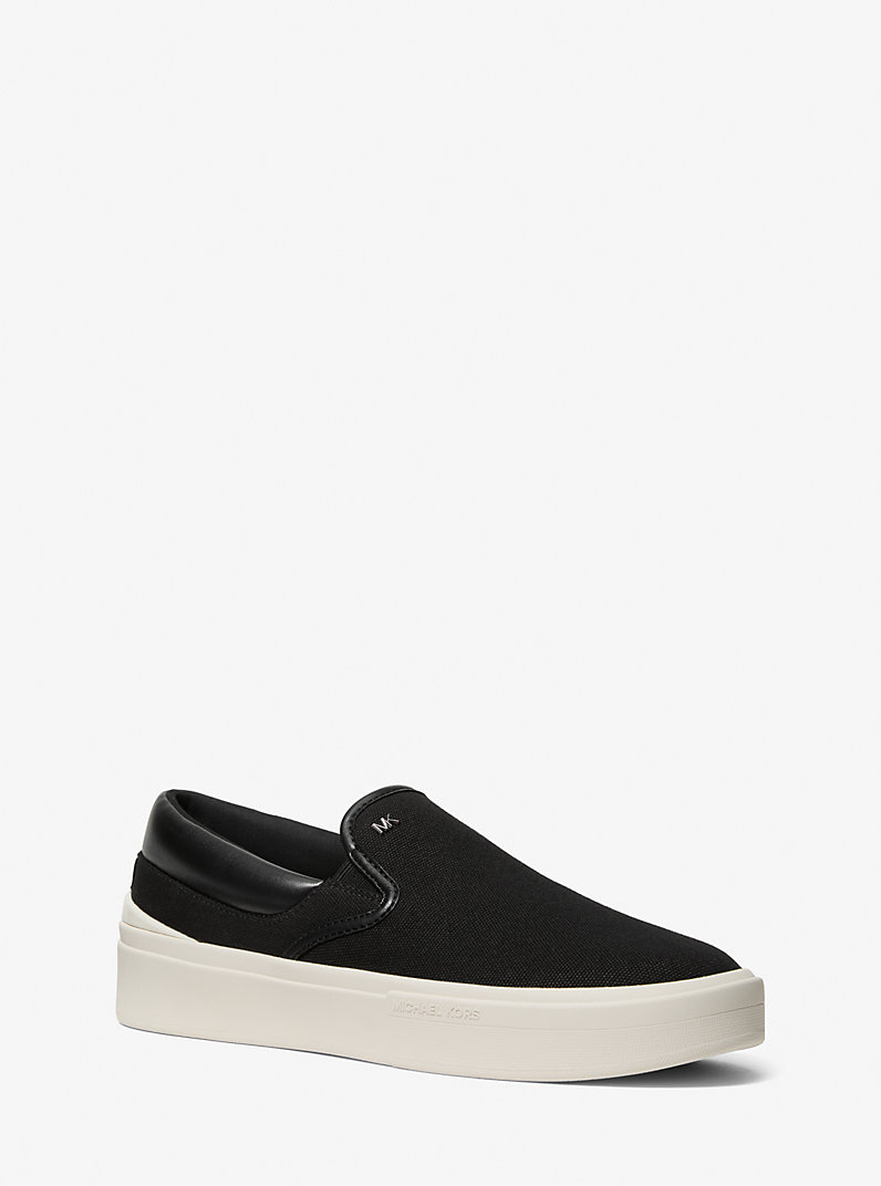 Michael Kors Eddie Cotton Canvas Slip-on Sneaker Michael Kors Eddie Cotton Canvas Slip-on Sneaker