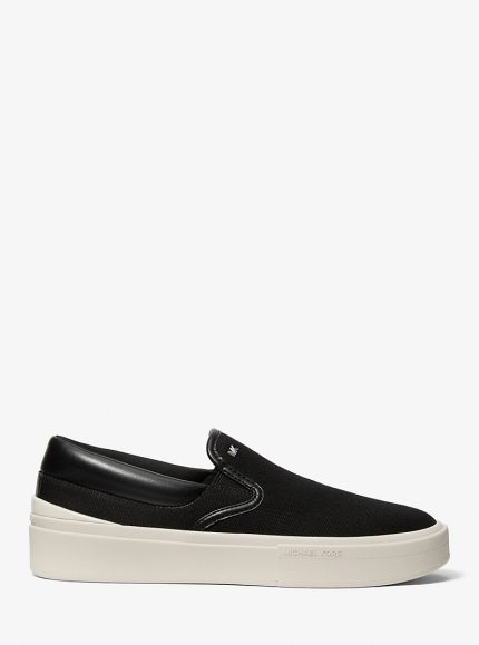 Michael Kors Eddie Cotton Canvas Slip-on Sneaker