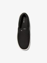 Michael Kors Eddie Cotton Canvas Slip-on Sneaker