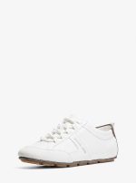 Michael Kors Keely Leather Trainer White