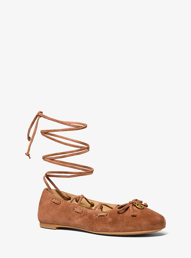 Michael Kors Shae Flex Suede Ballet Flat Michael Kors Shae Flex Suede Ballet Flat