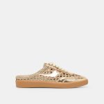 Notice Slide Woven Sneakers Gold Woven Stella
