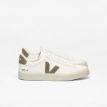 Vejas Campo Leather White Kaki