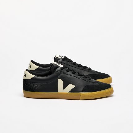 Vejas Volley Leather Black Pierre