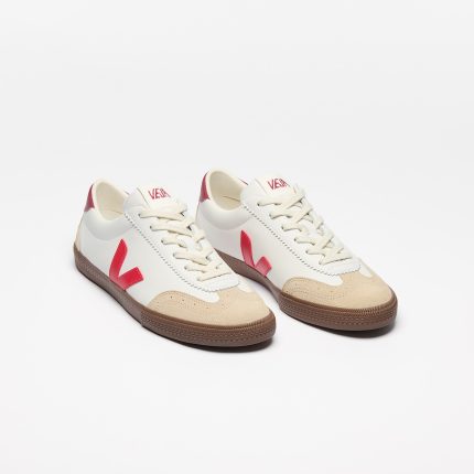 Vejas Volley Leather White Pekin Bark
