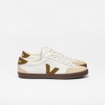 Vejas Volley Leather White Tent Bark